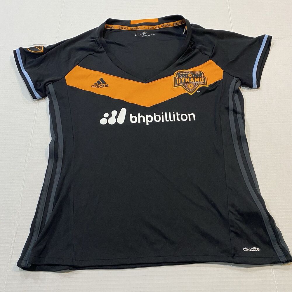 Adidas MLS Custom Women Jersey Houston Dynamo Size Large